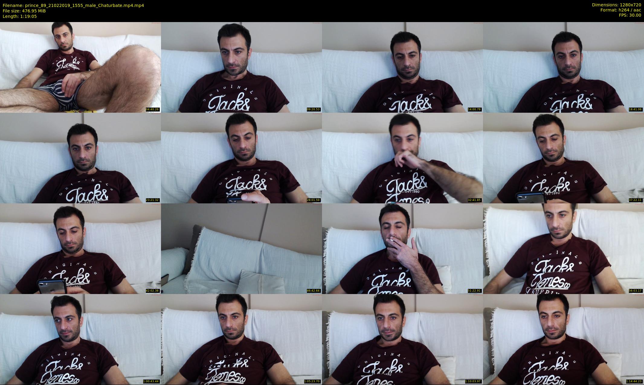 prince_89 — 80 minute Chaturbate male cam show recording, 720p, Feb 21, 2019