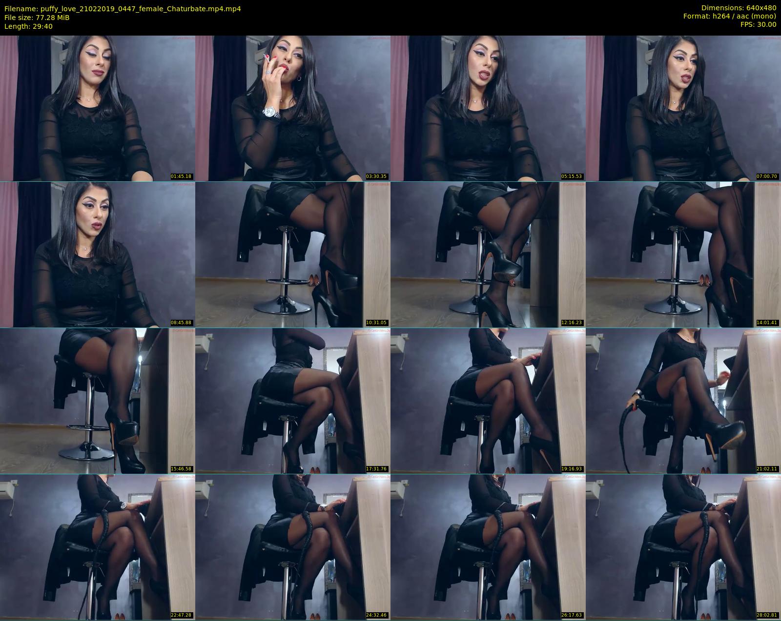 puffy_love — 30 minute Chaturbate female cam show recording, 480p, Feb 21, 2019