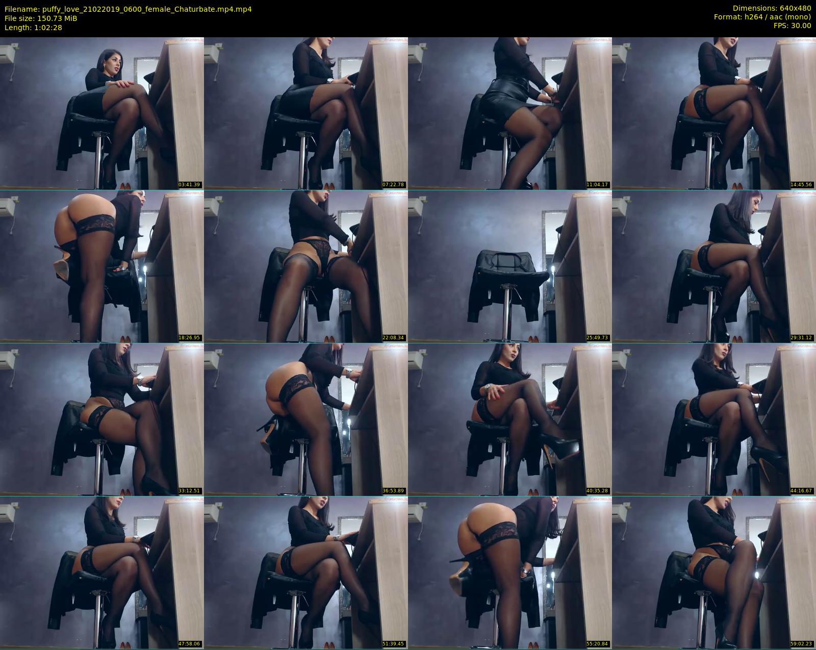 puffy_love — 63 minute Chaturbate female cam show recording, 480p, Feb 21, 2019