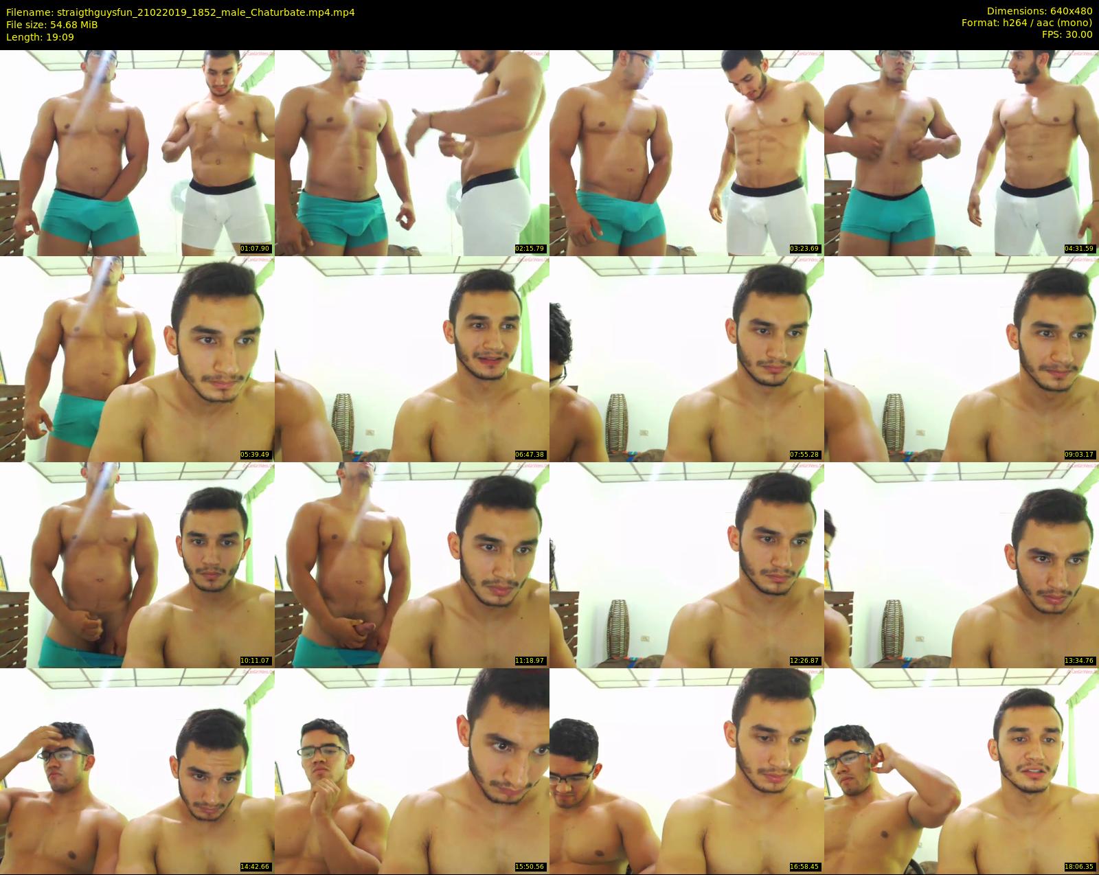 straigthguysfun — 20 minute Chaturbate male cam show recording, 480p, Feb 21, 2019