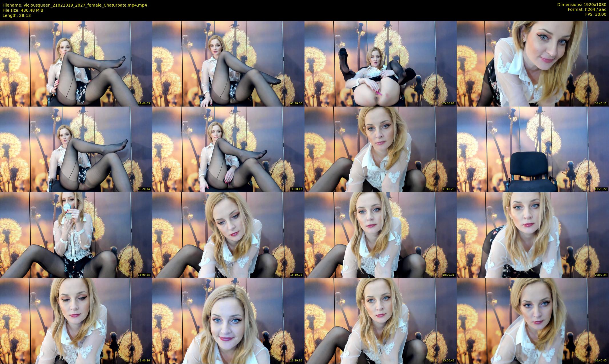 viciousqueen — 29 minute Chaturbate female cam show recording, 1080p, Feb 21, 2019