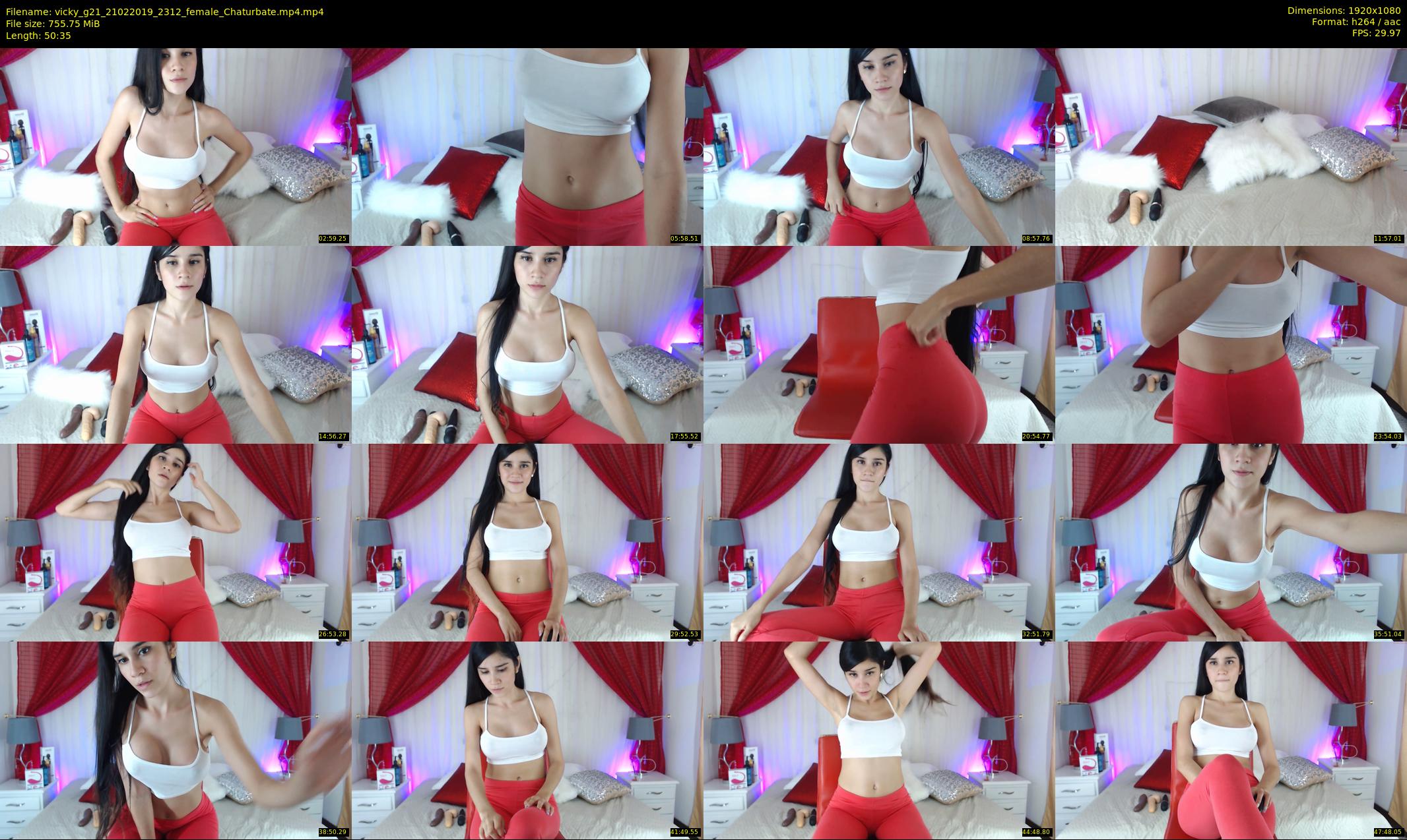 vicky_g21 — 51 minute Chaturbate female cam show recording, 1080p, Feb 21, 2019