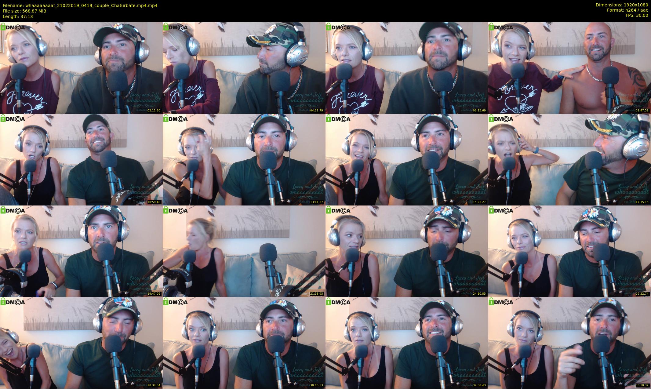 whaaaaaaaat — 38 minute Chaturbate couple cam show recording, 1080p, Feb 21, 2019