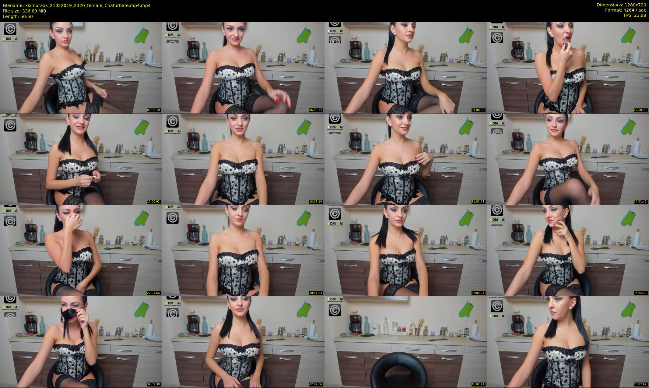 xkimoraxx — 51 minute Chaturbate female cam show recording, 720p, Feb 21, 2019