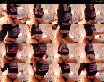 Arrielee — 6 minute MyFreeCams cam show recording, 480p, Feb 22, 2019