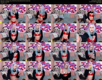 AshleyyLovee — 18 minute MyFreeCams cam show recording, 480p, Feb 23, 2019