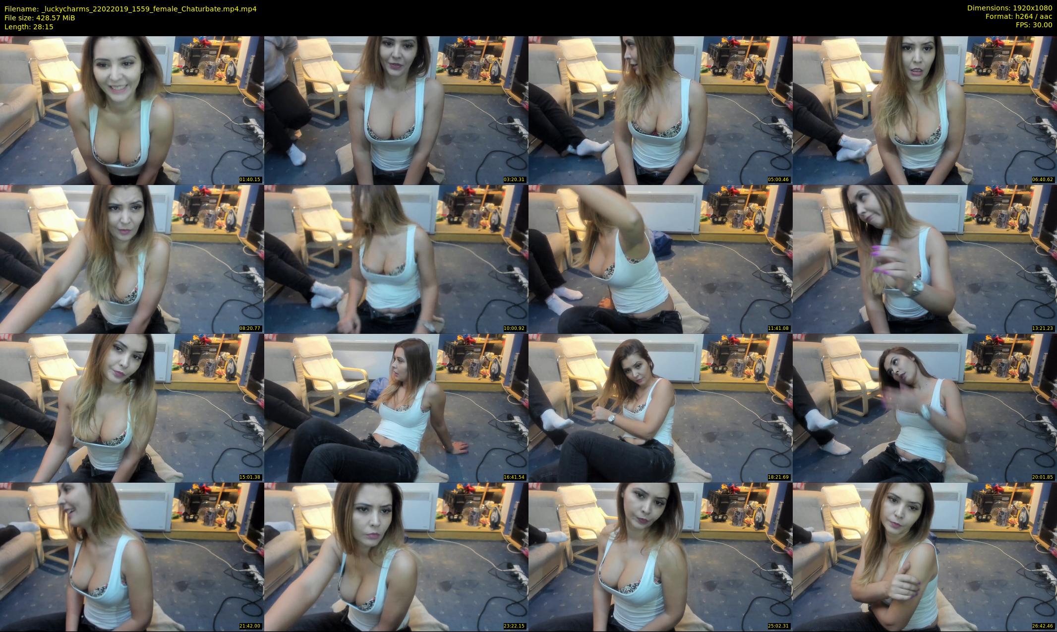 _luckycharms — 29 minute Chaturbate female cam show recording, 1080p, Feb 22, 2019
