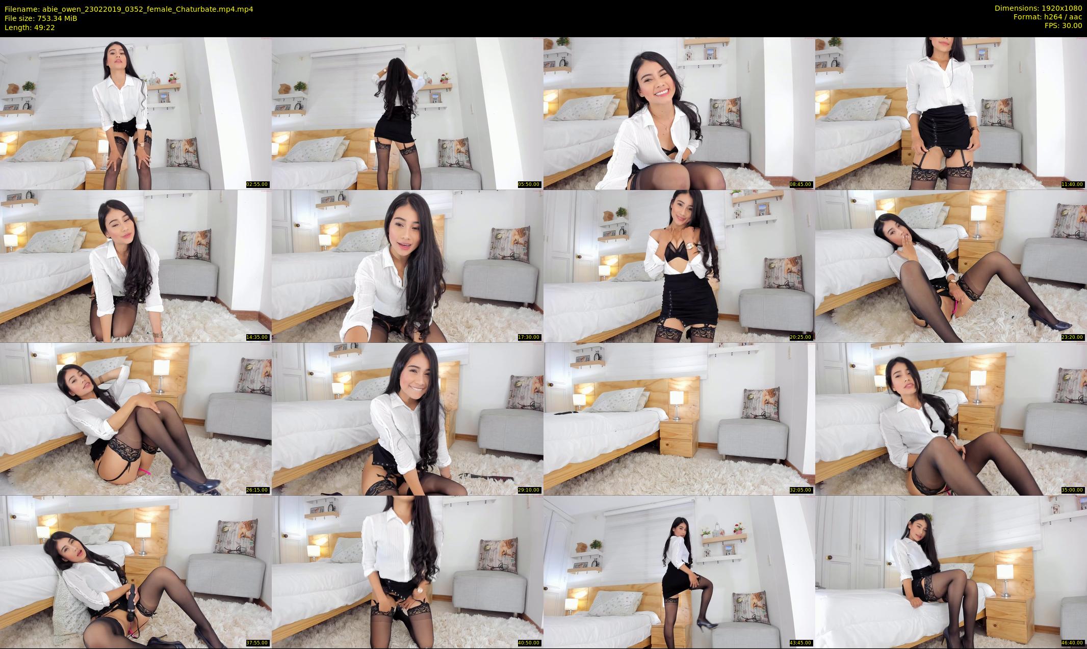 abie_owen — 50 minute Chaturbate female cam show recording, 1080p, Feb 23, 2019