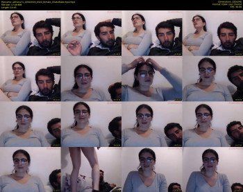 adriana71 — 15 minute Chaturbate couple cam show recording, SD, Feb 22, 2019