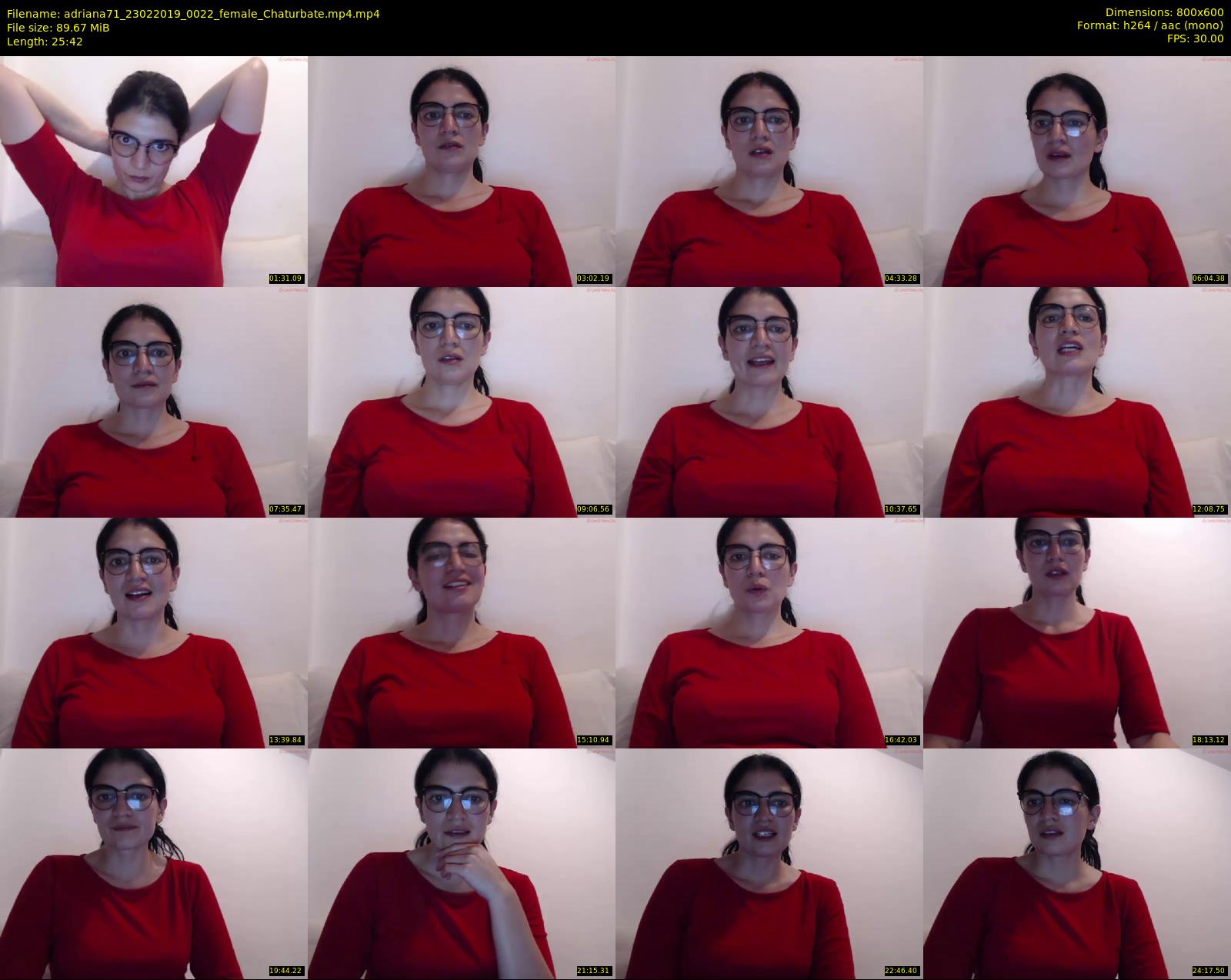 adriana71 — 26 minute Chaturbate couple cam show recording, 480p, Feb 23, 2019