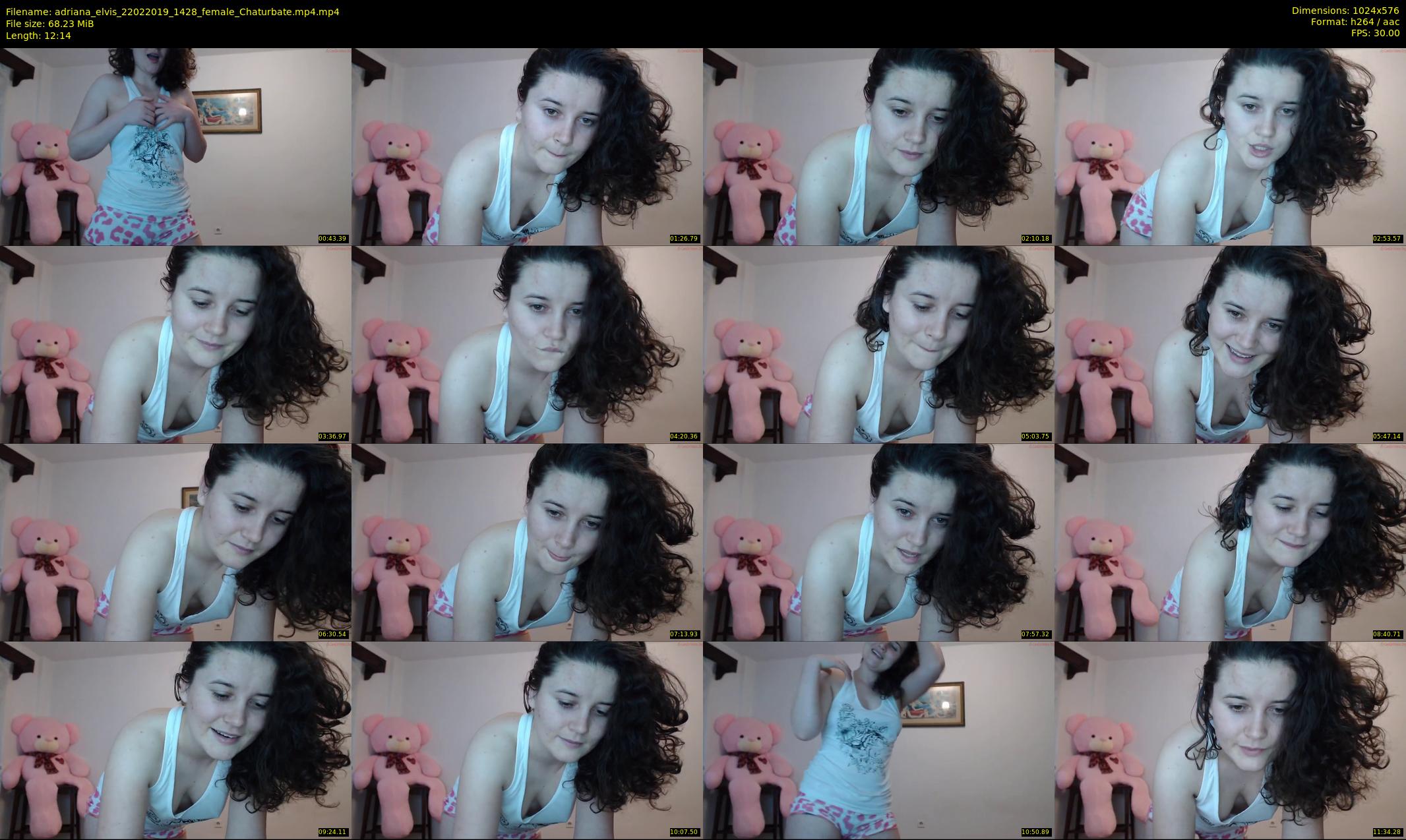 adriana_elvis — 13 minute Chaturbate couple cam show recording, 480p, Feb 22, 2019