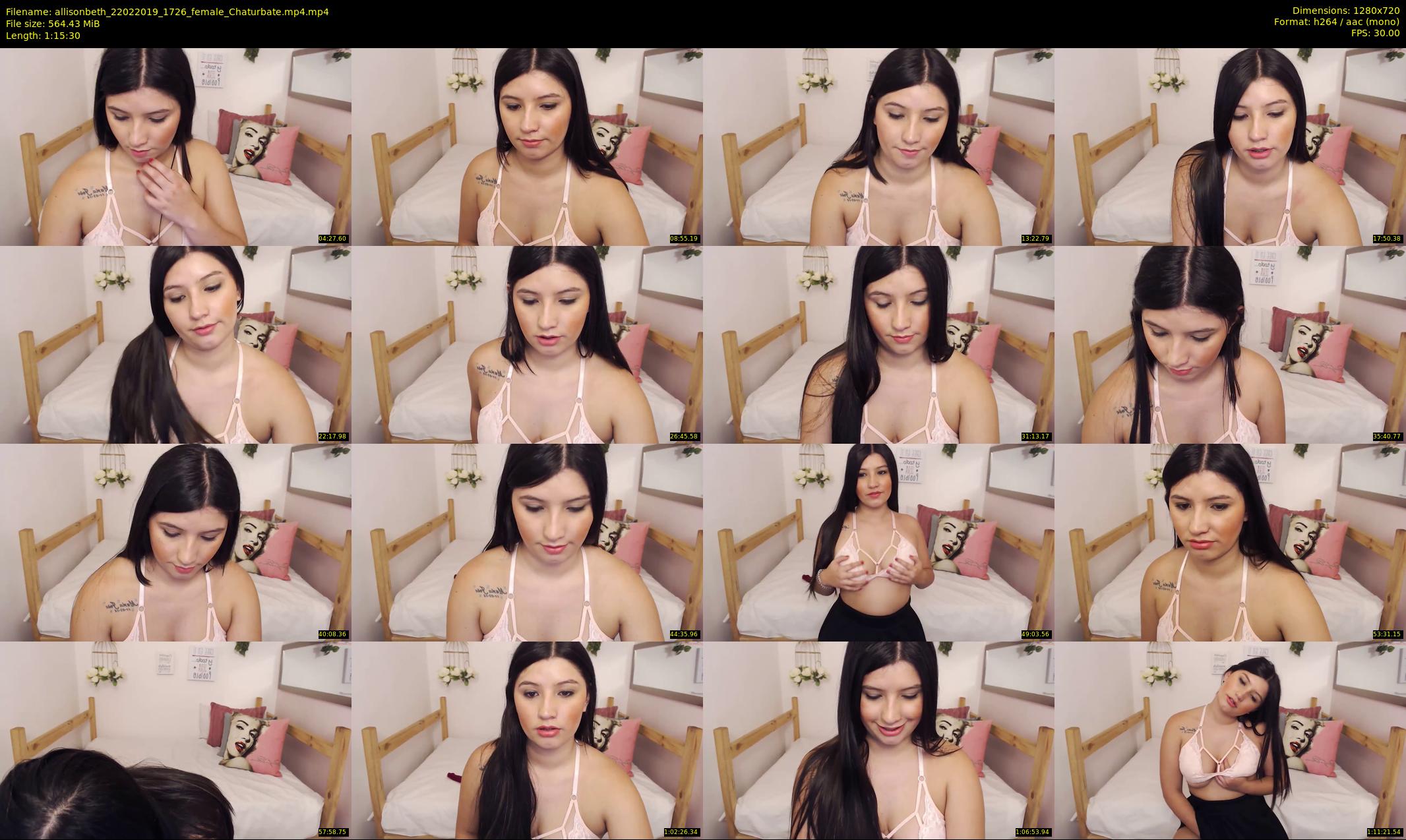 allisonbeth — 76 minute Chaturbate female cam show recording, 720p, Feb 22, 2019