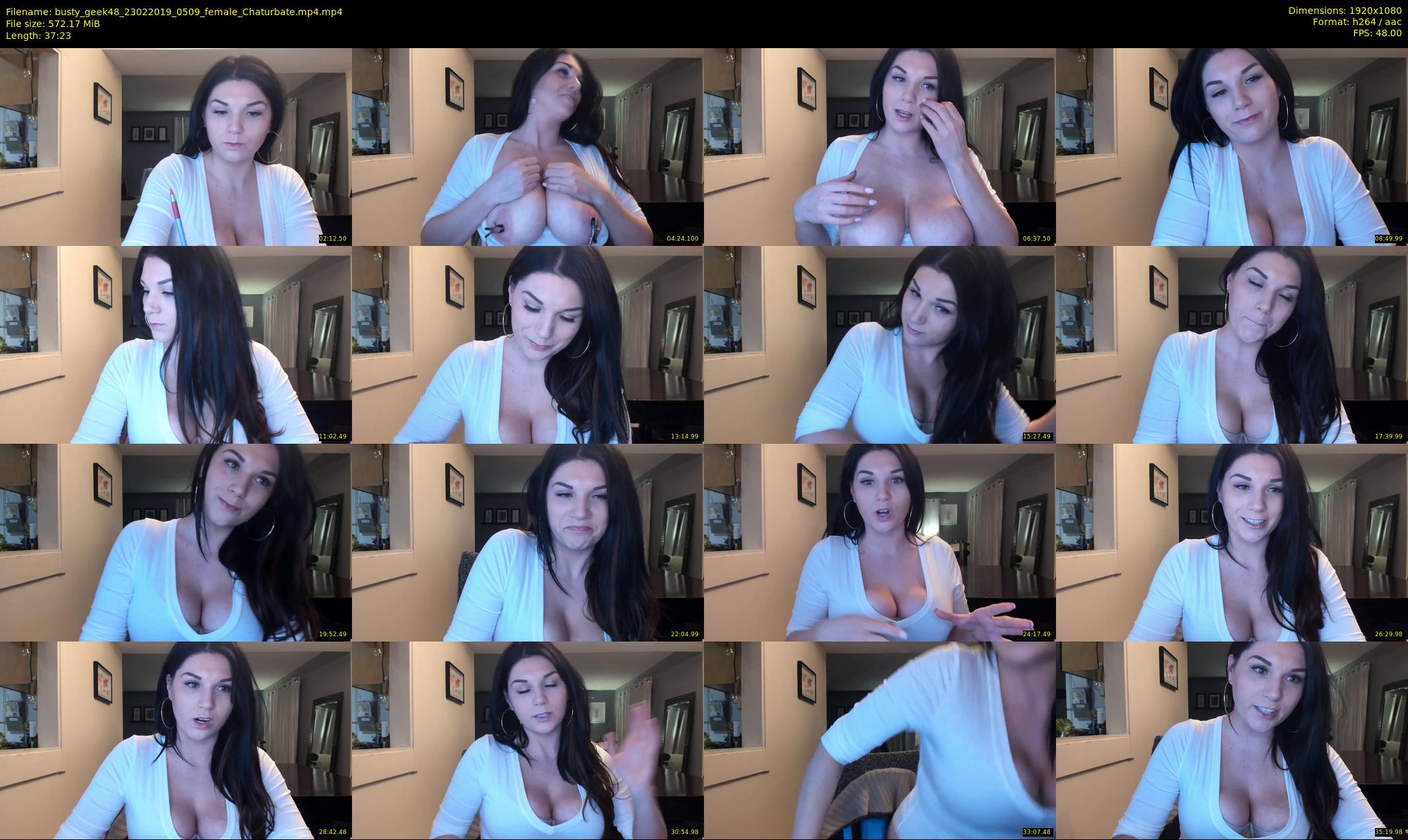 busty_geek48 — 38 minute Chaturbate female cam show recording, 1080p, Feb 23, 2019