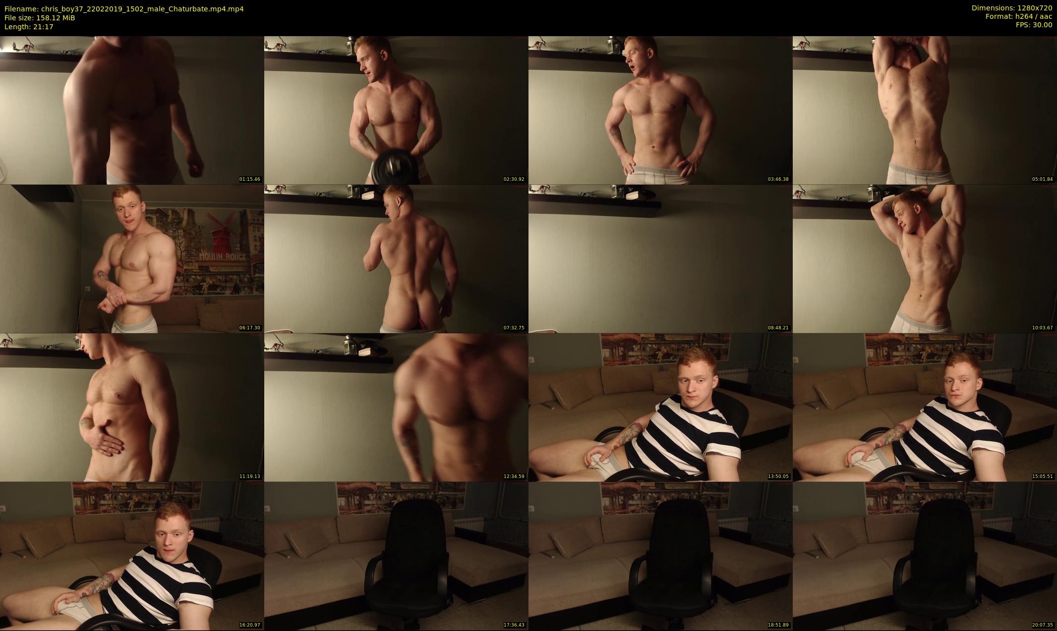 chris_boy37 — 22 minute Chaturbate male cam show recording, 720p, Feb 22, 2019