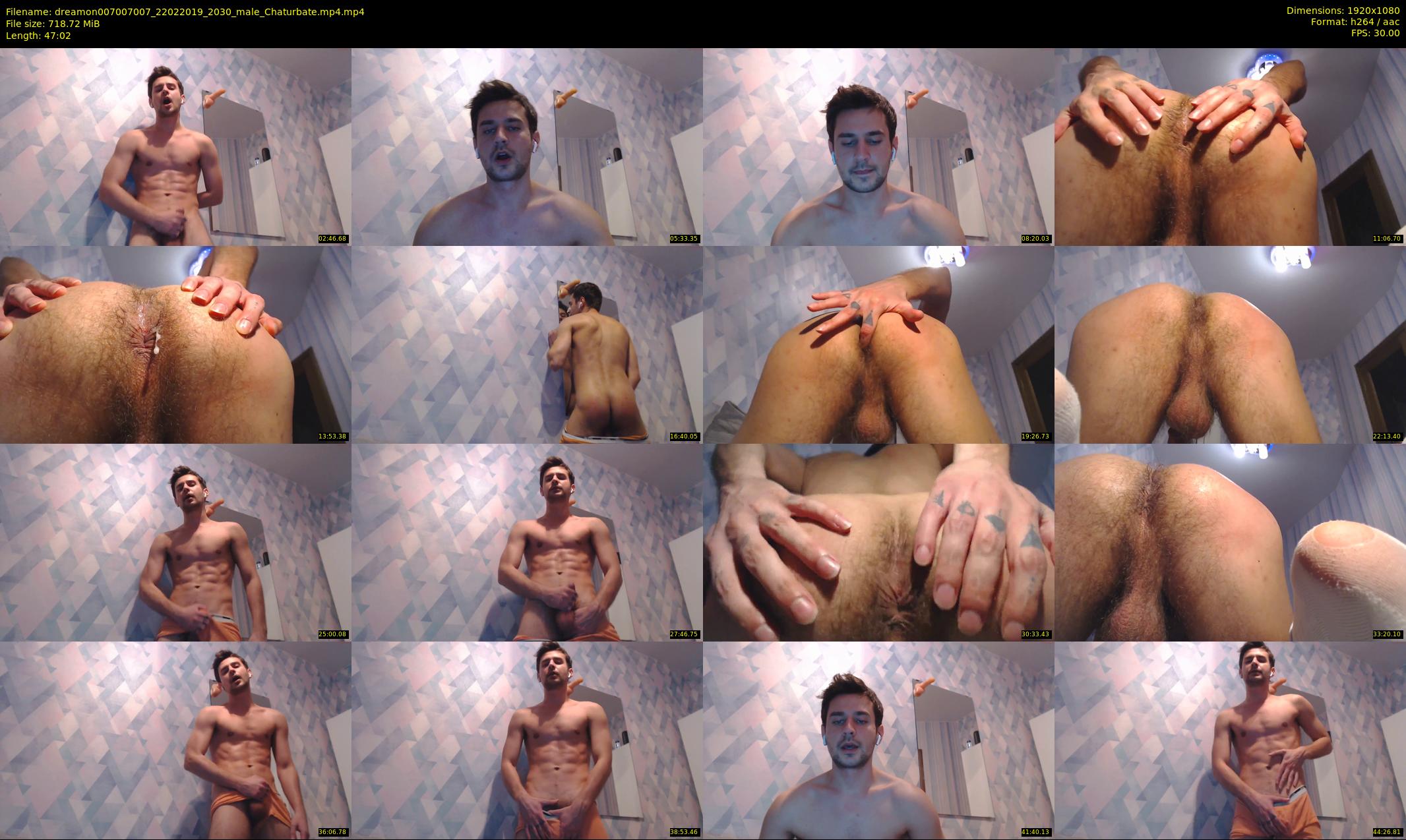 dreamon007007007 — 48 minute Chaturbate male cam show recording, 1080p, Feb 22, 2019