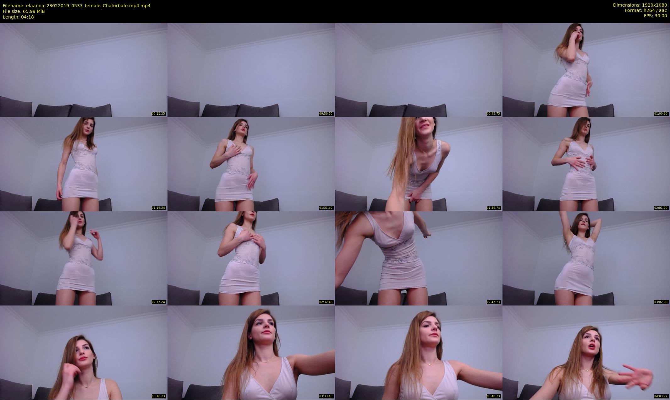 elaanna — 5 minute Chaturbate female cam show recording, 1080p, Feb 23, 2019