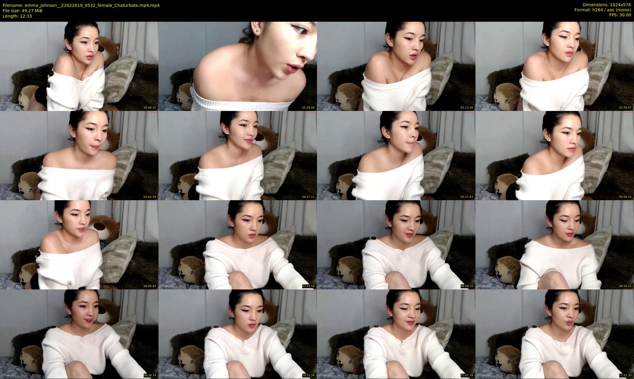 emma_johnson_ — 13 minute Chaturbate female cam show recording, 480p, Feb 22, 2019