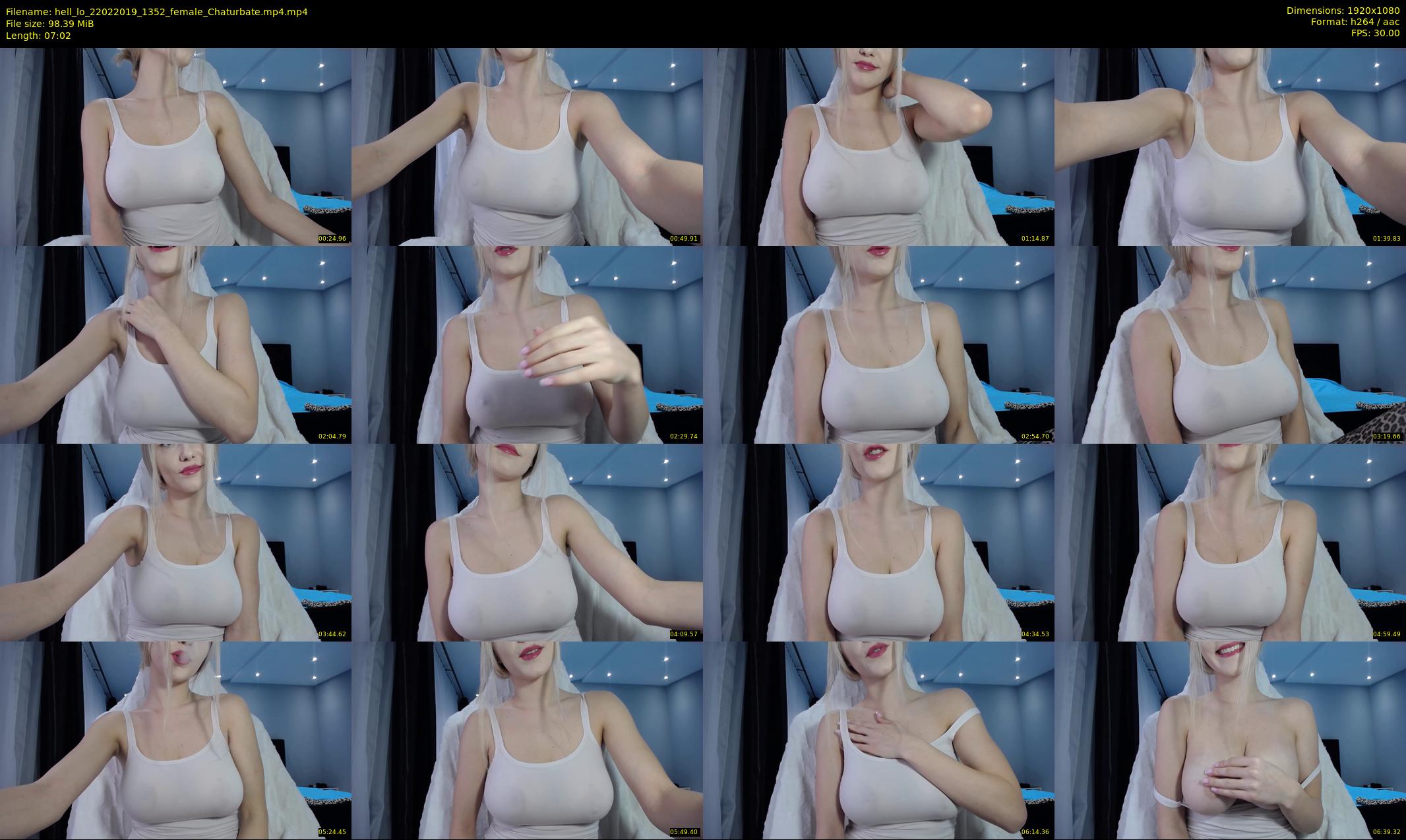 hell_lo — 8 minute Chaturbate female cam show recording, 1080p, Feb 22, 2019