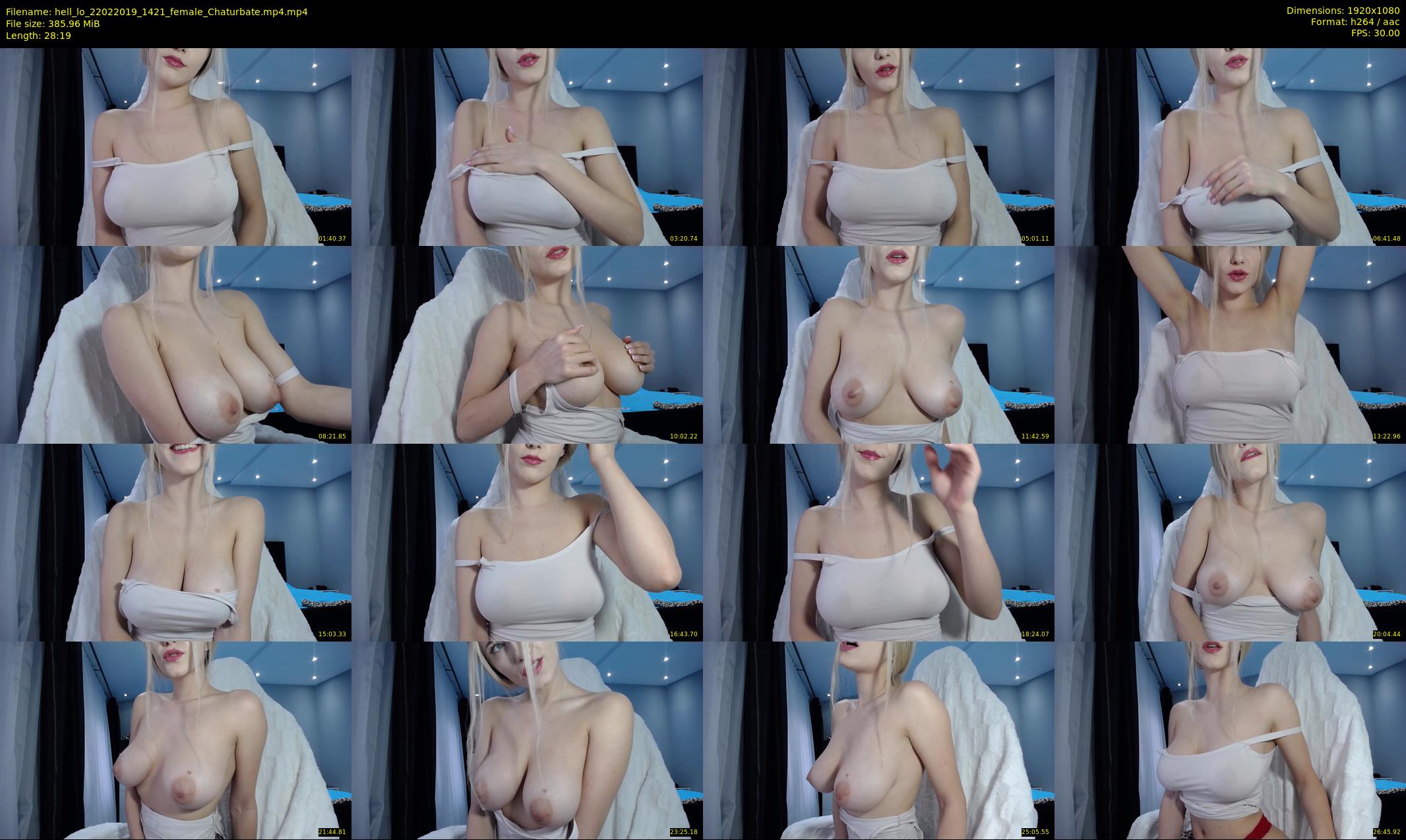 hell_lo — 29 minute Chaturbate female cam show recording, 1080p, Feb 22, 2019