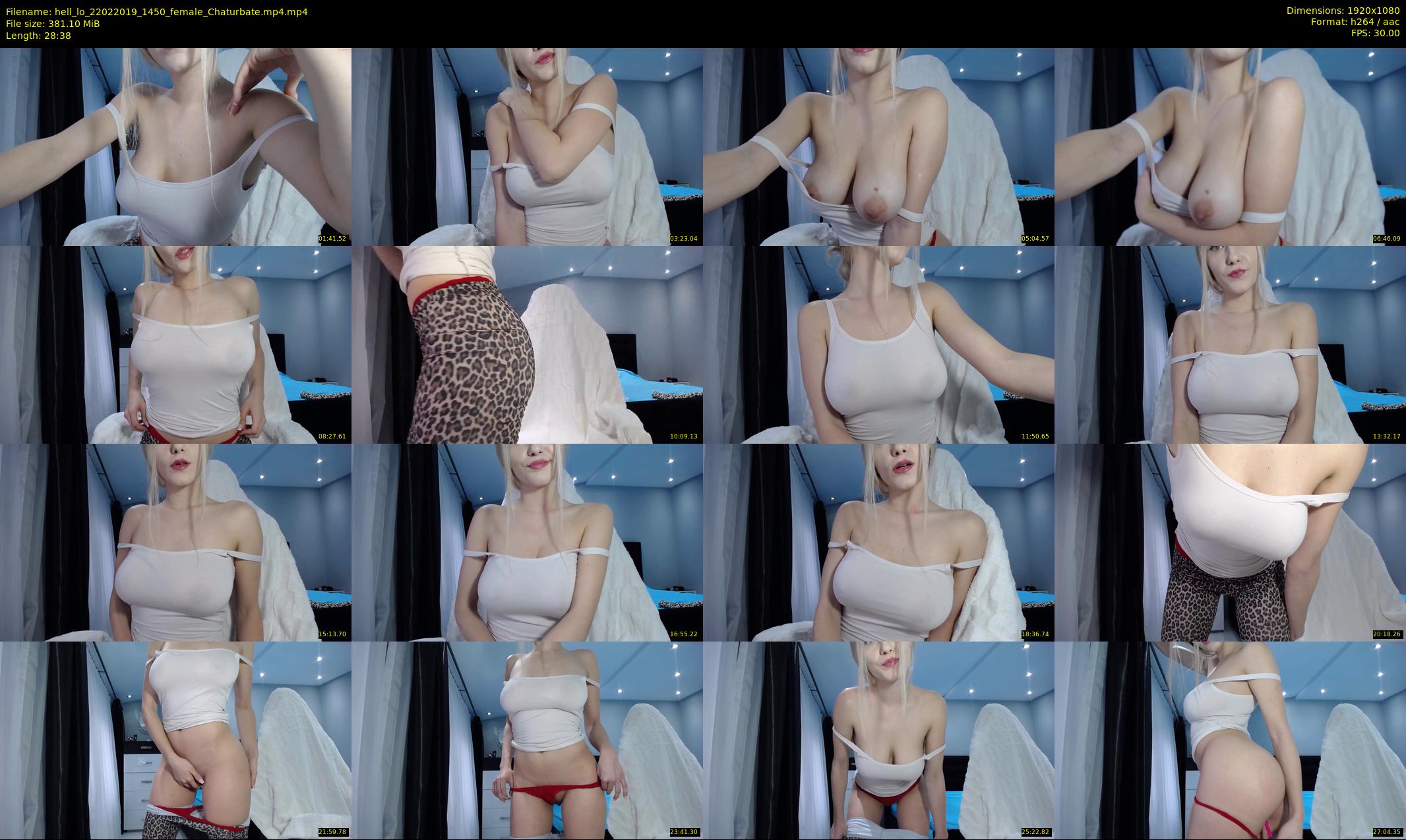 hell_lo — 29 minute Chaturbate female cam show recording, 1080p, Feb 22, 2019