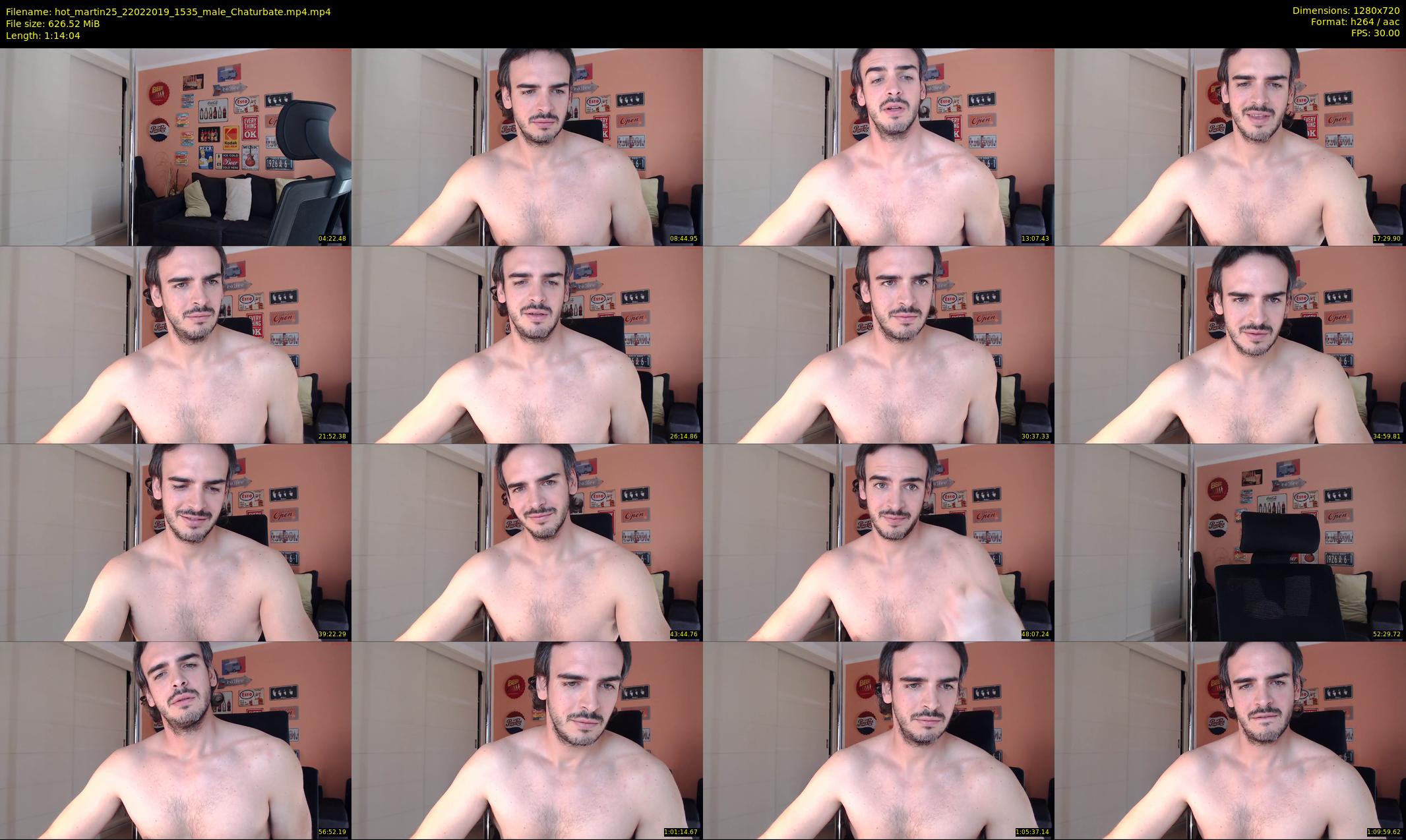 hot_martin25 — 75 minute Chaturbate male cam show recording, 720p, Feb 22, 2019