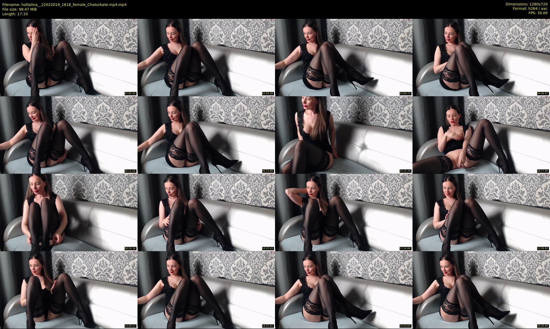 hottalina_ — 18 minute Chaturbate female cam show recording, 720p, Feb 22, 2019
