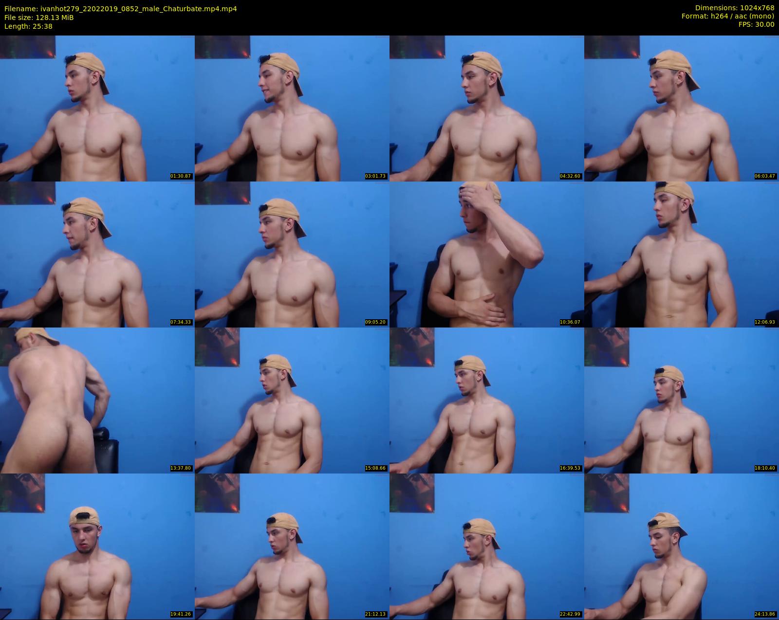 ivanhot279 — 26 minute Chaturbate male cam show recording, 720p, Feb 22, 2019