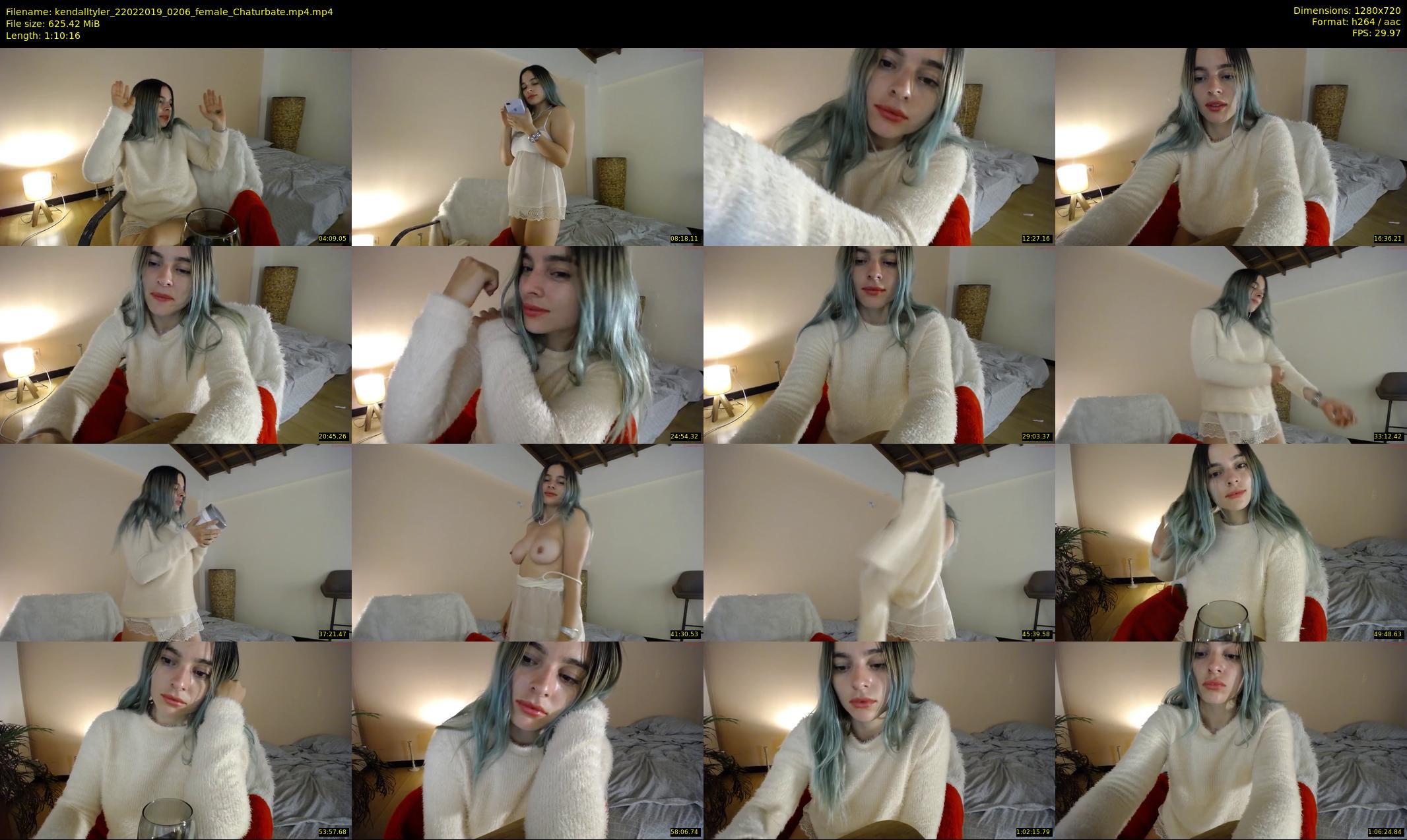 kendalltyler — 71 minute Chaturbate female cam show recording, 720p, Feb 22, 2019