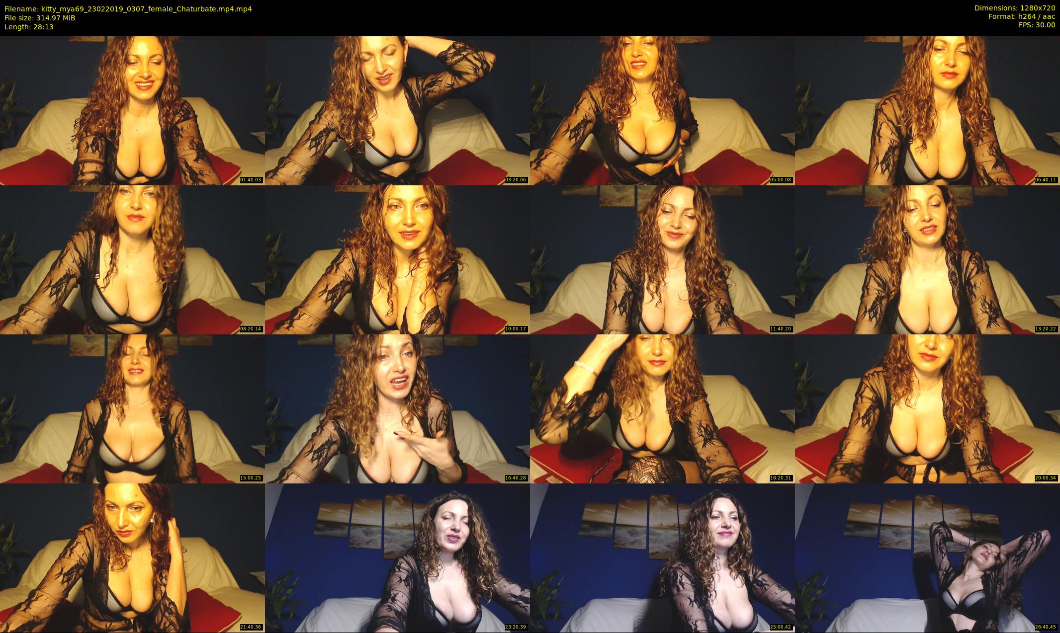 kitty_mya69 — 29 minute Chaturbate female cam show recording, 720p, Feb 23, 2019