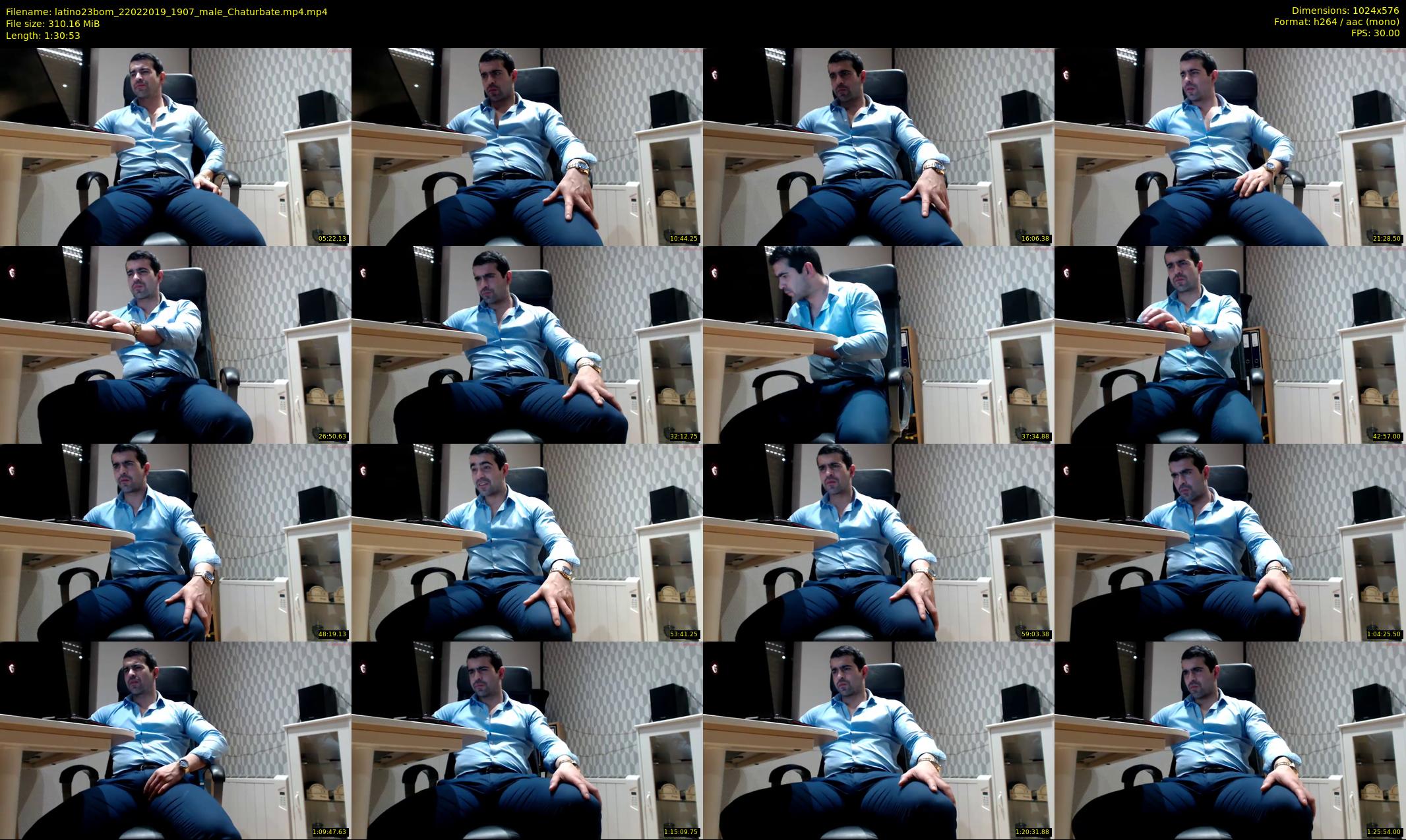 latino23bom — 91 minute Chaturbate male cam show recording, 480p, Feb 22, 2019