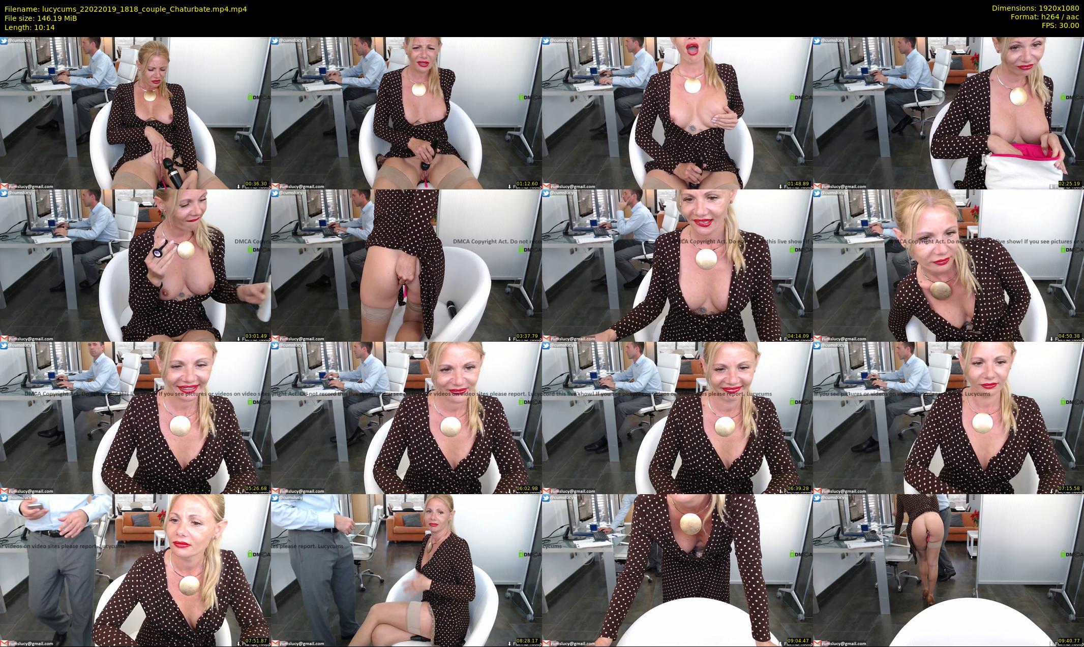 lucycums — 11 minute Chaturbate couple cam show recording, 1080p, Feb 22, 2019