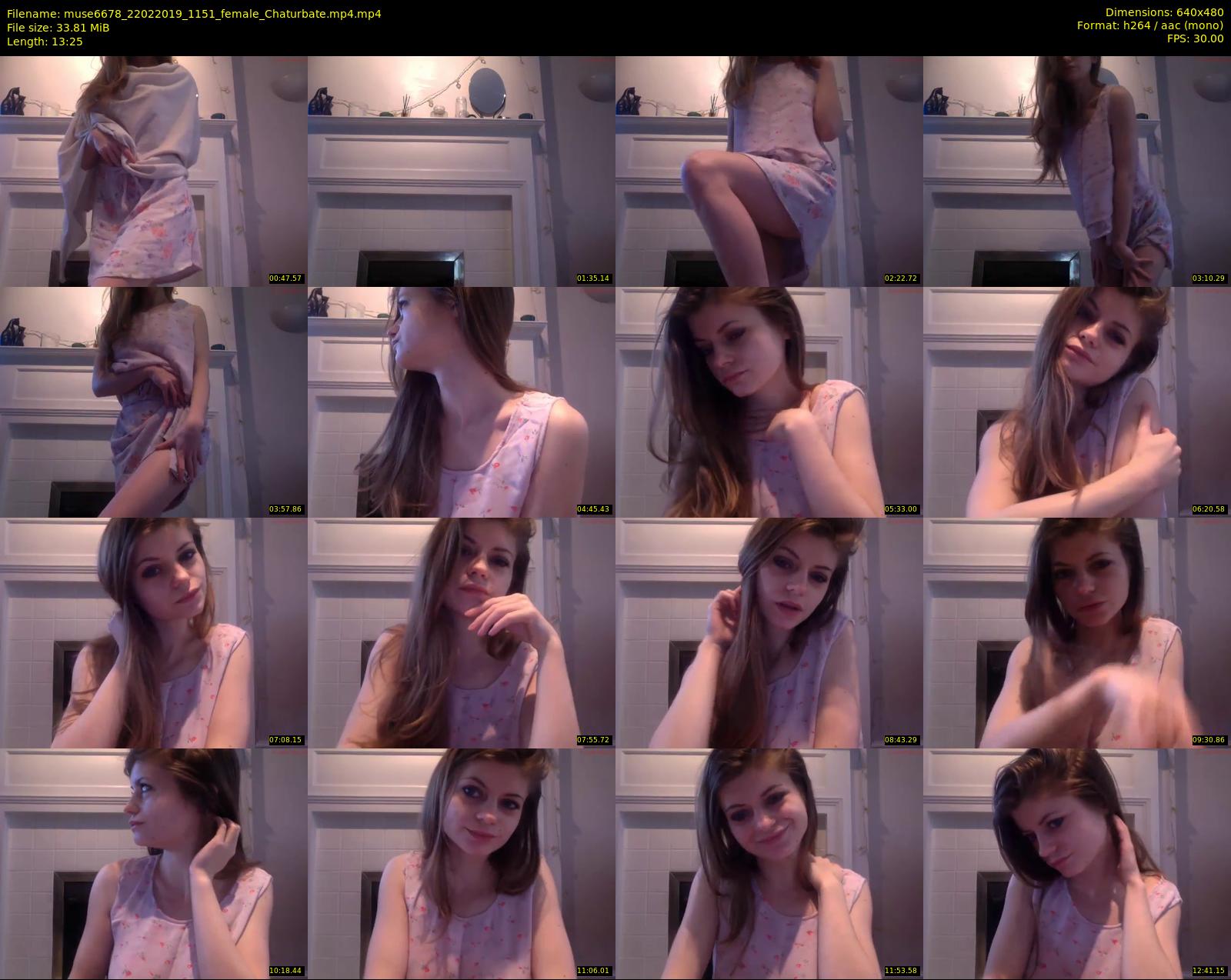 muse6678 — 14 minute Chaturbate female cam show recording, 480p, Feb 22, 2019