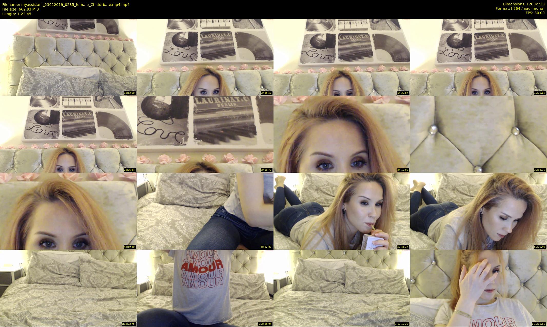 myassistant — 83 minute Chaturbate female cam show recording, 720p, Feb 23, 2019
