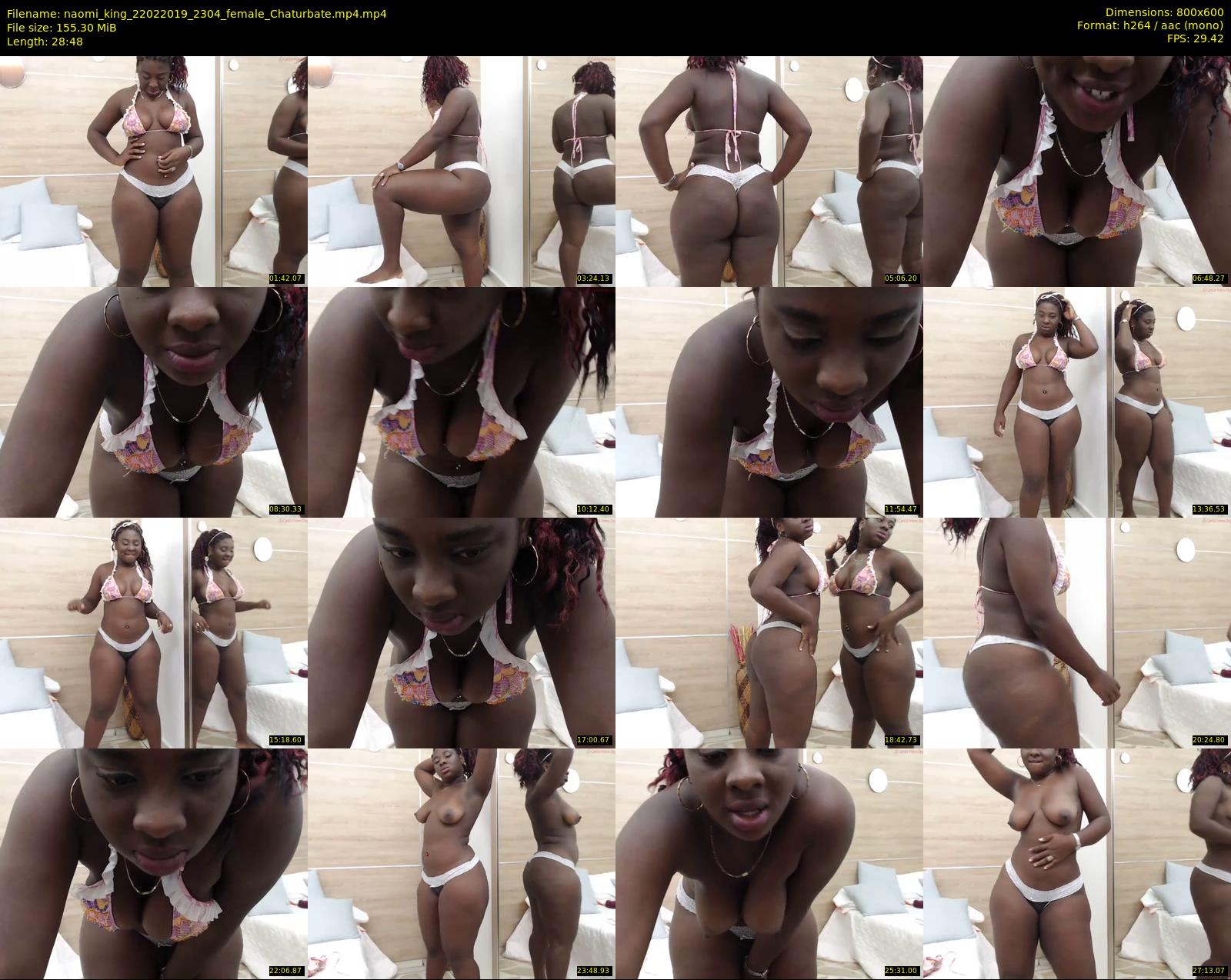 naomi_king — 29 minute Chaturbate female cam show recording, 480p, Feb 22, 2019