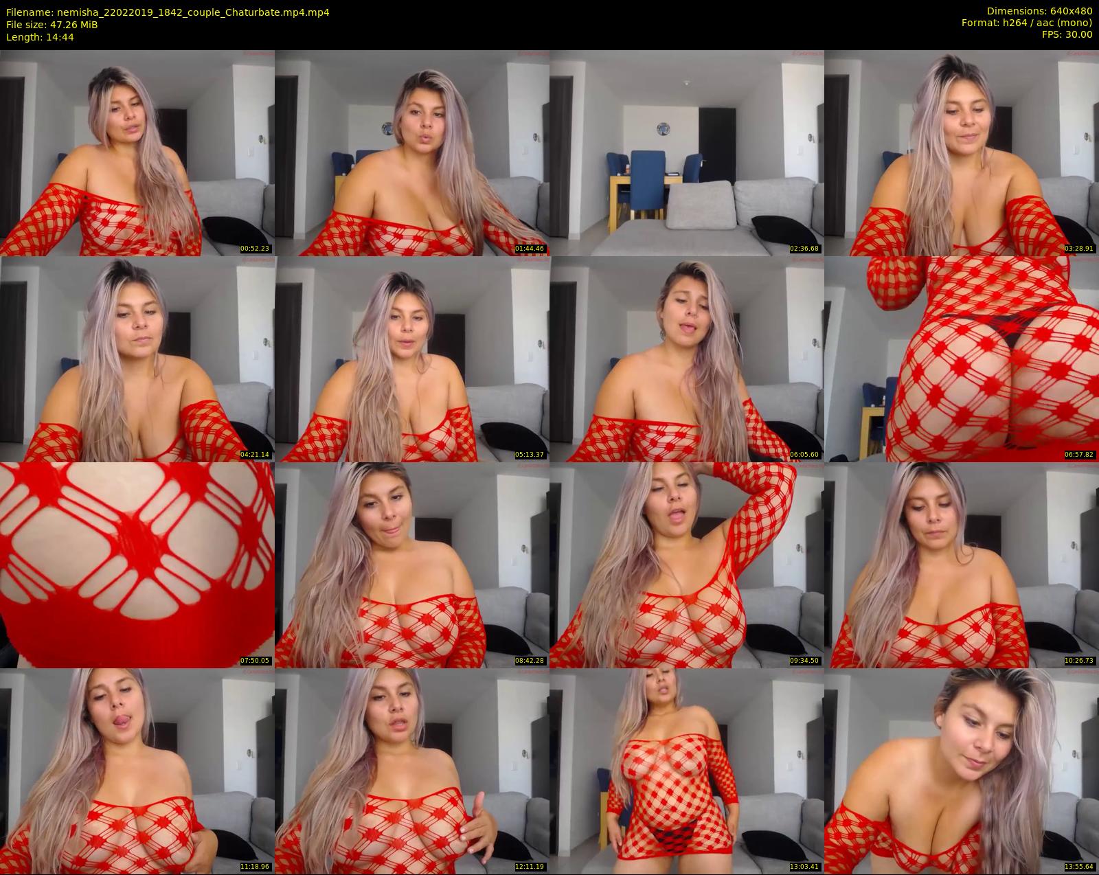 nemisha — 15 minute Chaturbate female cam show recording, 480p, Feb 22, 2019
