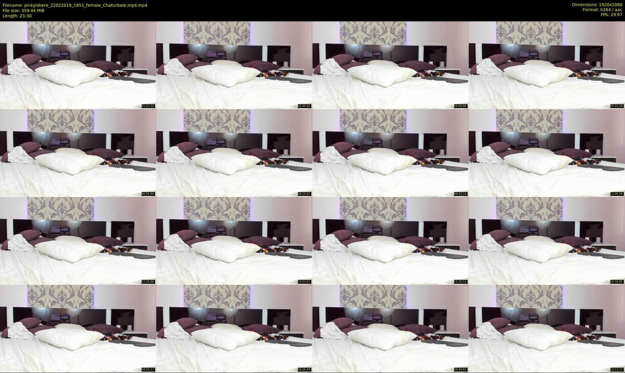 pinkyishere — 24 minute Chaturbate female cam show recording, 1080p, Feb 22, 2019