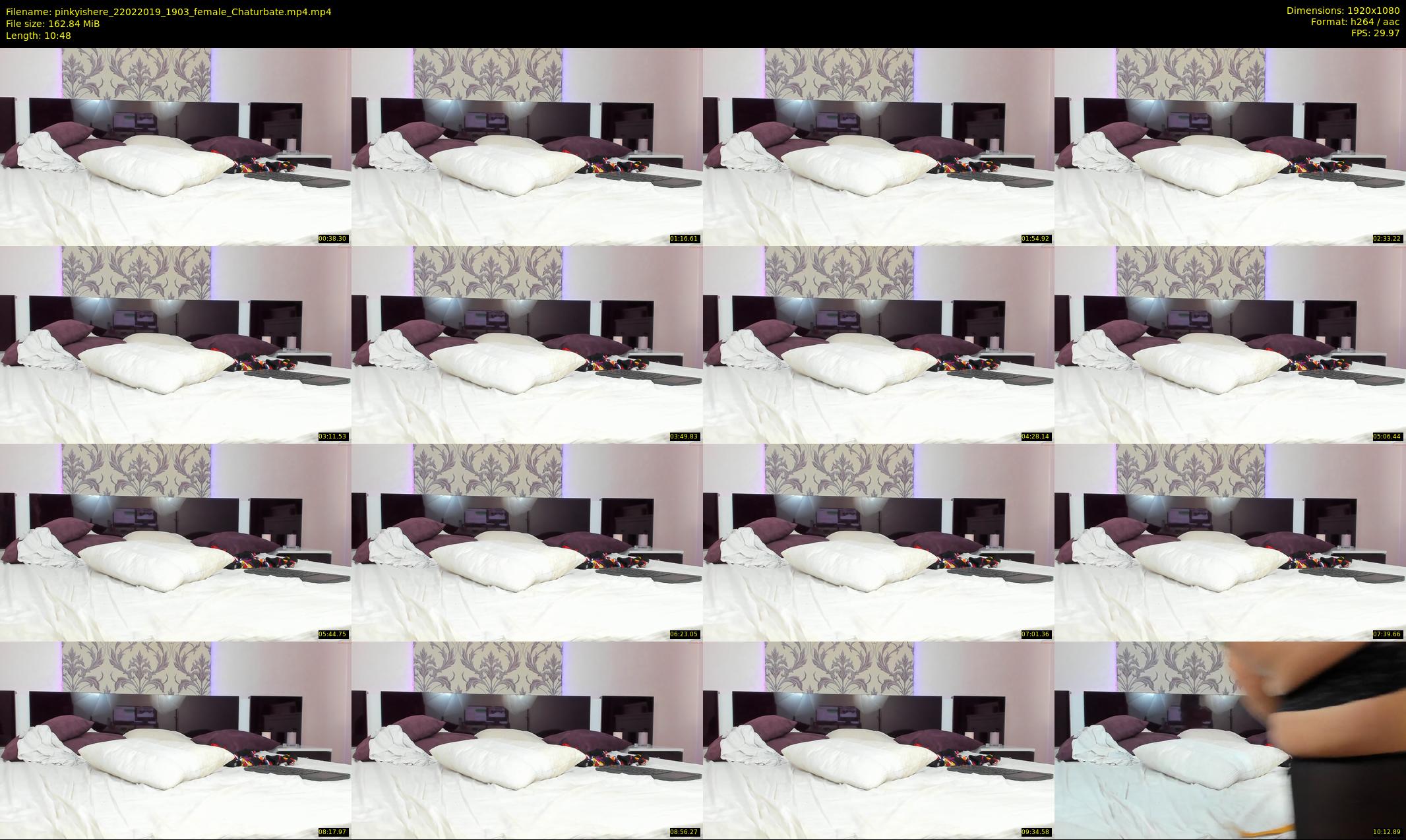 pinkyishere — 11 minute Chaturbate female cam show recording, 1080p, Feb 22, 2019