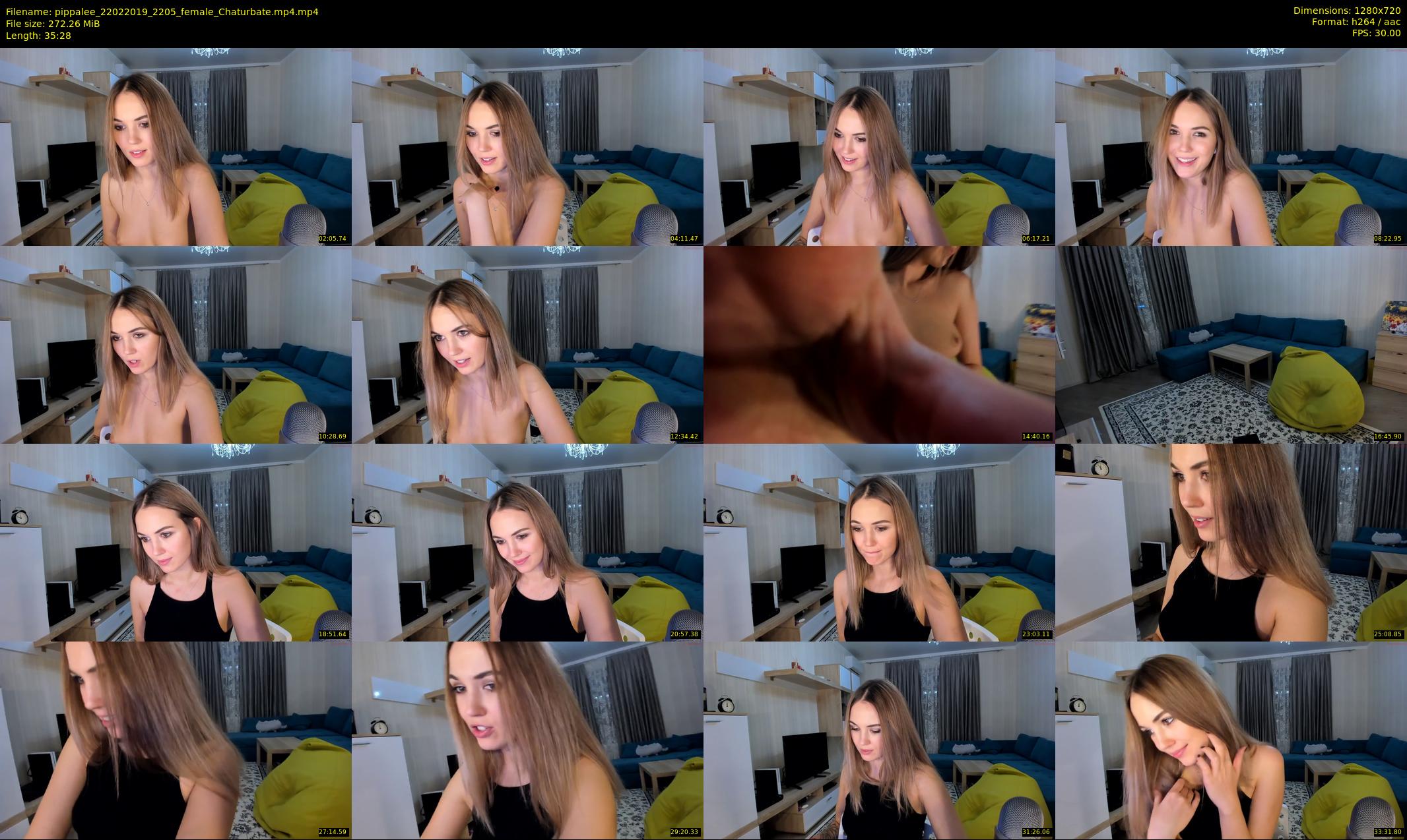 pippalee — 36 minute Chaturbate female cam show recording, 720p, Feb 22, 2019