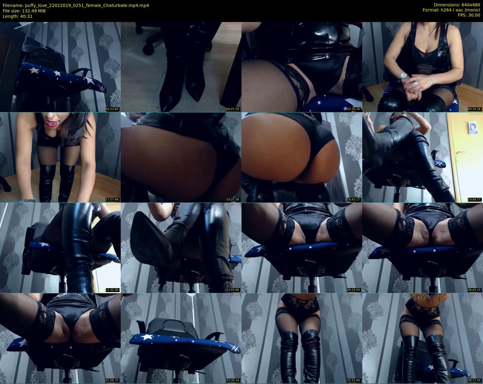 puffy_love — 41 minute Chaturbate female cam show recording, 480p, Feb 22, 2019