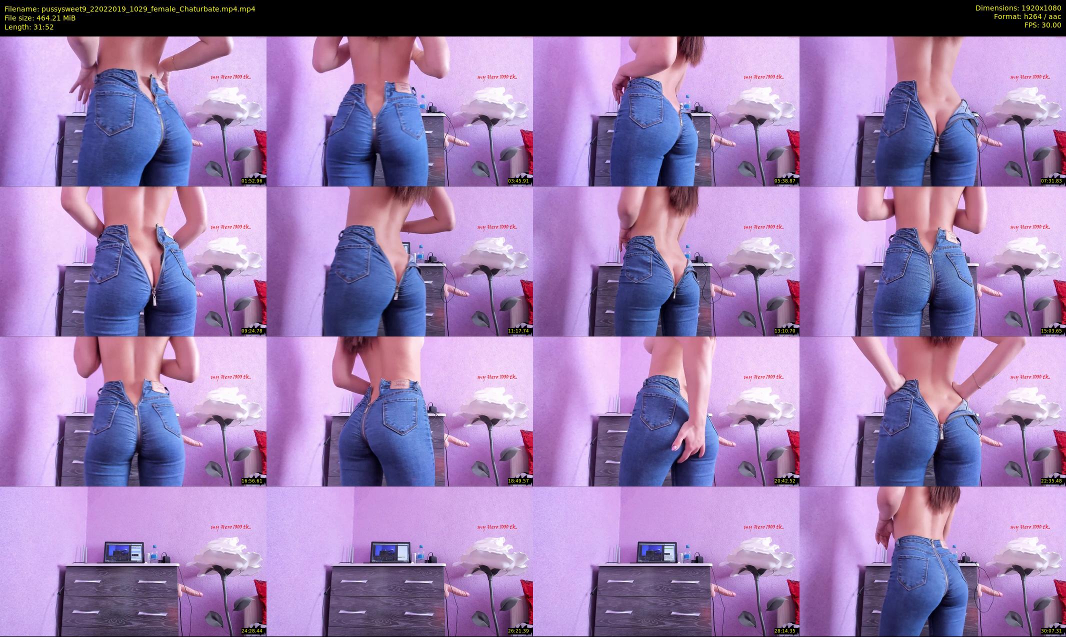 pussysweet9 — 32 minute Chaturbate female cam show recording, 1080p, Feb 22, 2019