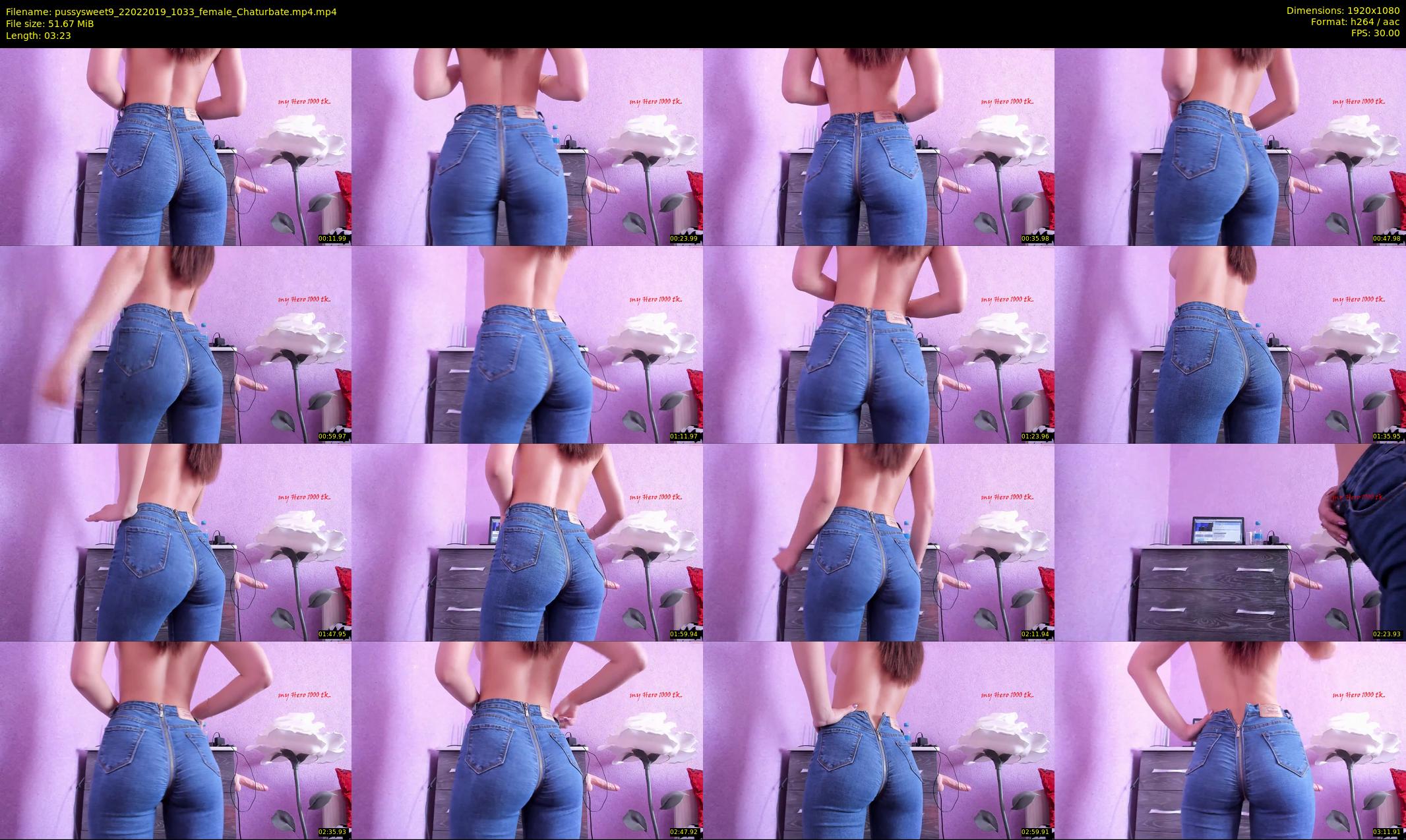 pussysweet9 — 4 minute Chaturbate female cam show recording, 1080p, Feb 22, 2019