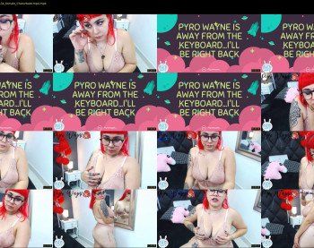 pyrowayne — 22 minute Chaturbate female cam show recording, 720p, Feb 23, 2019