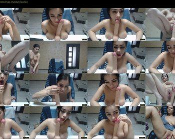 raquelle_star — 81 minute Chaturbate couple cam show recording, 1080p, Feb 22, 2019