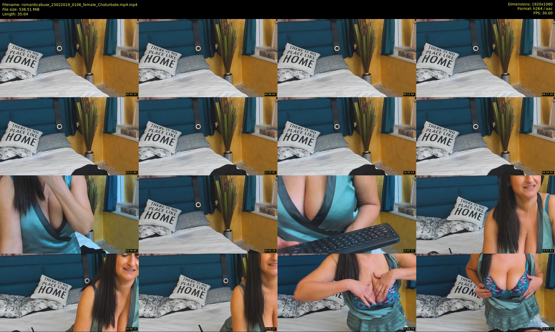 romanticabuse — 36 minute Chaturbate female cam show recording, 1080p, Feb 23, 2019