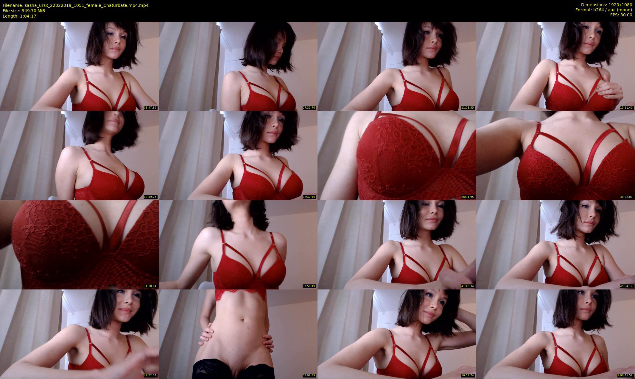 sasha_ursx — 65 minute Chaturbate female cam show recording, 1080p, Feb 22, 2019