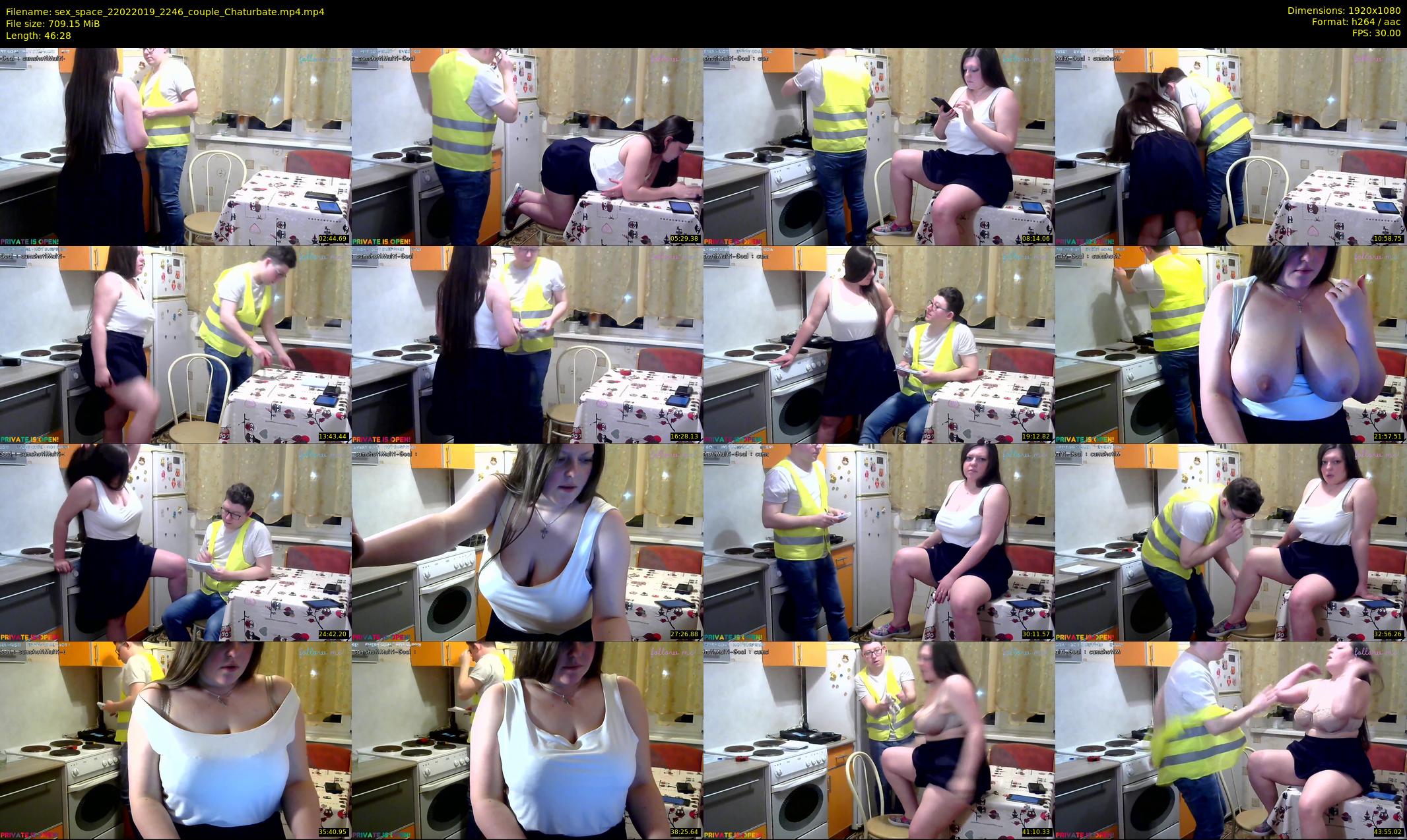 sex_space — 47 minute Chaturbate couple cam show recording, 1080p, Feb 22, 2019