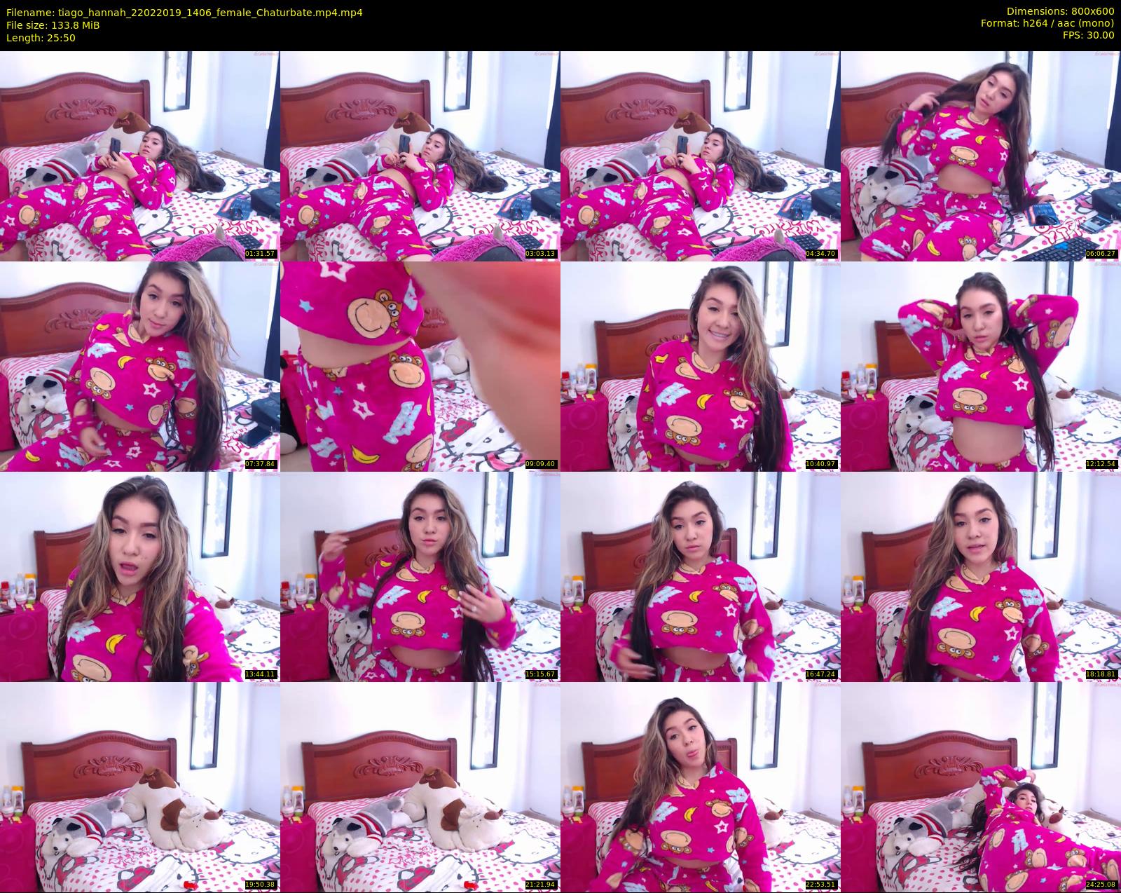 tiago_hannah — 26 minute Chaturbate couple cam show recording, 480p, Feb 22, 2019