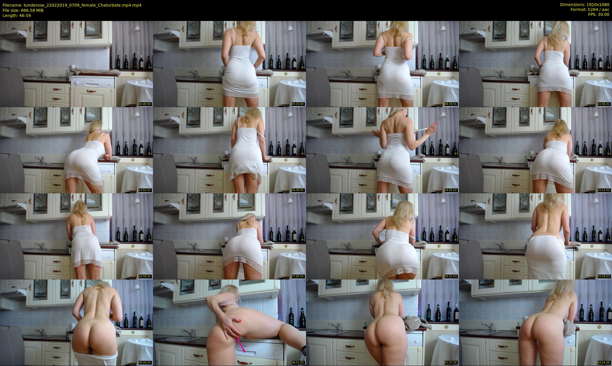 tunderose — 47 minute Chaturbate female cam show recording, 1080p, Feb 22, 2019
