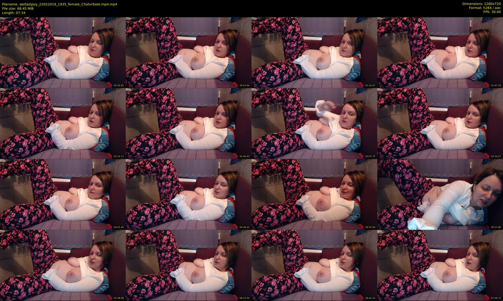 wetladyjoy — 8 minute Chaturbate female cam show recording, 720p, Feb 22, 2019