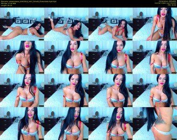 wowevawow — 5 minute Chaturbate female cam show recording, 480p, Feb 22, 2019